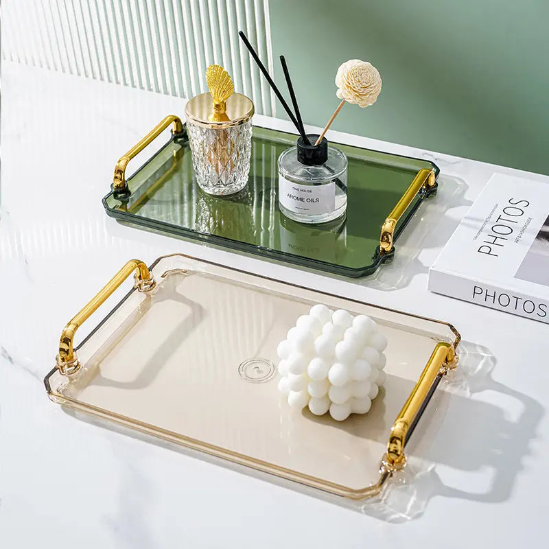 Your Hosting Game with the Royal Reflections Acrylic Tray: A Premium Masterpiece