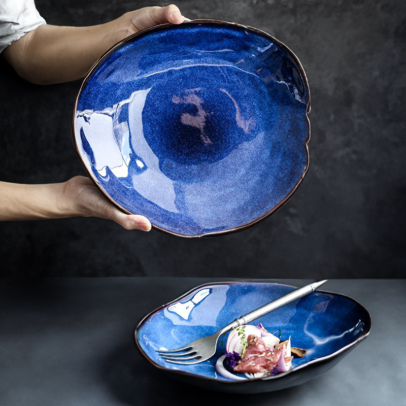Ocean Breeze Ceramic Dining Plate