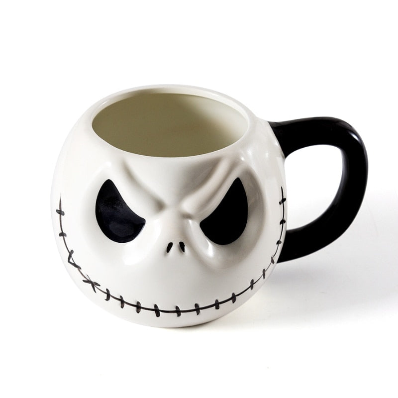 Coraline Skull Mug
