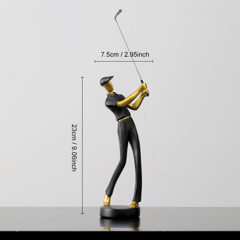 Champion's Golf Figurine Set