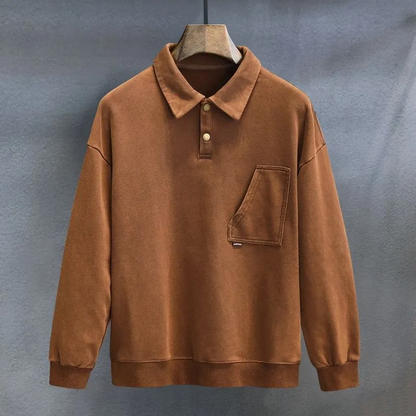 Remy-Doîr Washstone™ Polo Sweater